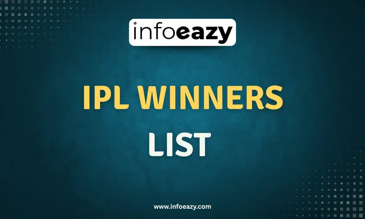 IPL Winners List