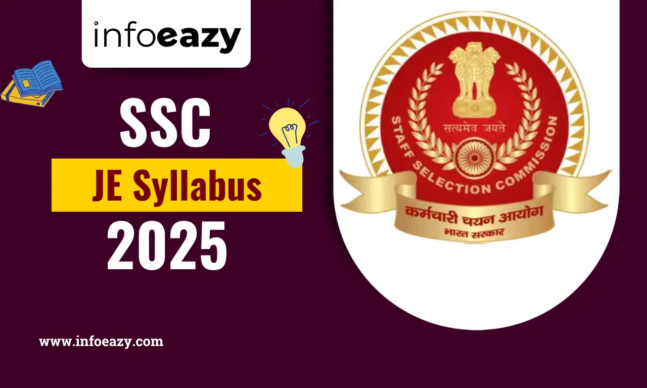 SSC JE Syllabus