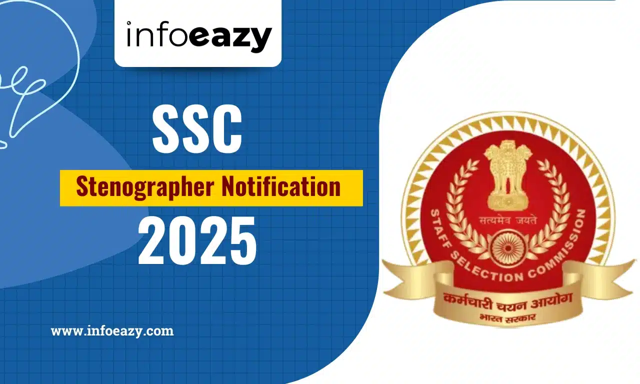 SSC Stenographer Notification 2025