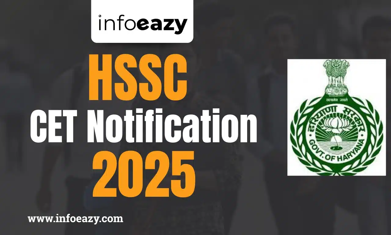 HSSC CET Notification 2025