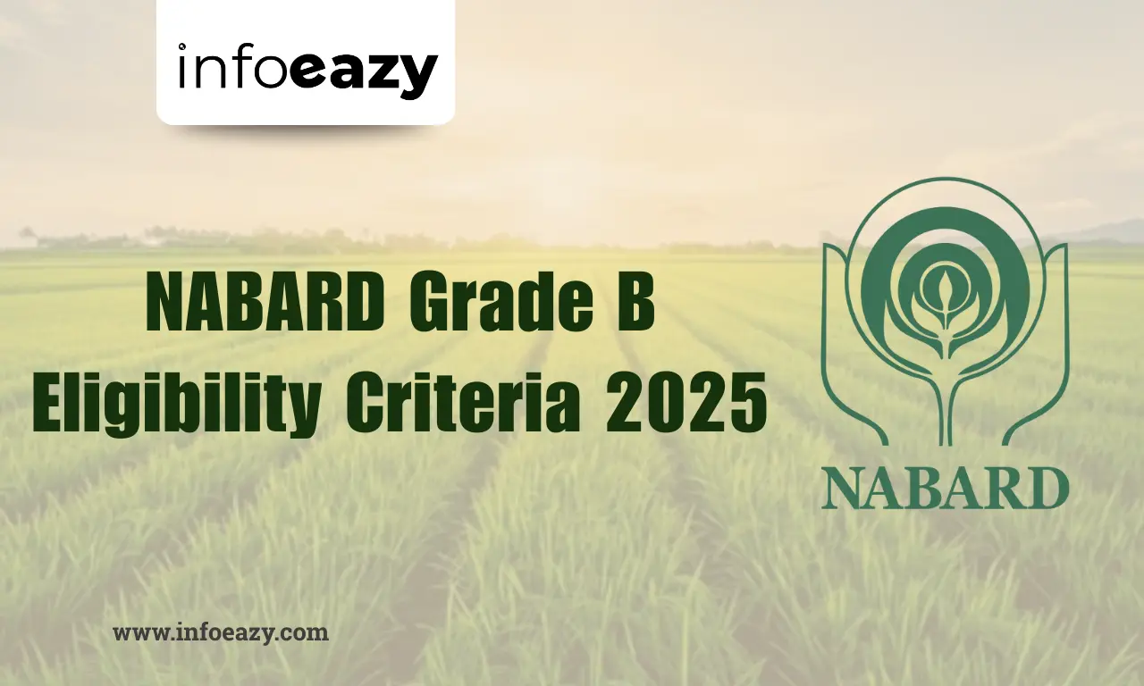 NABARD Grade B Eligibility Criteria 2025