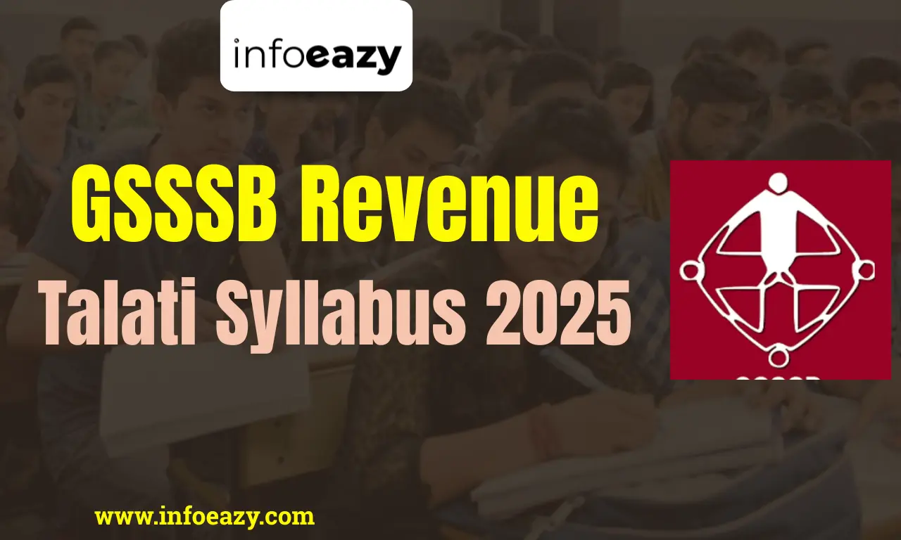 GSSSB Revenue Talati Syllabus 2025