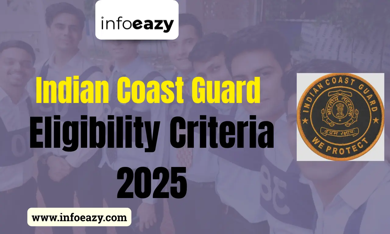 Indian Coast Guard Eligibility Criteria 2025