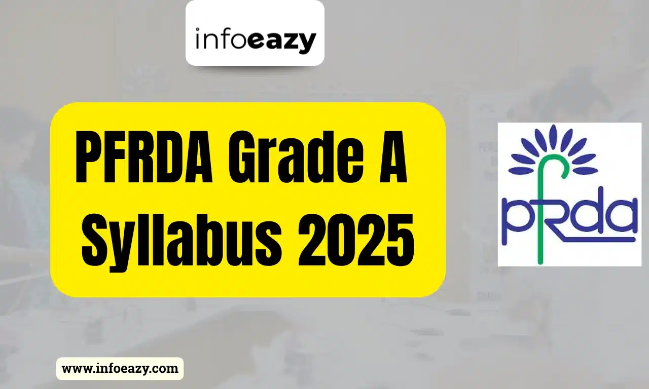 PFRDA Grade A Syllabus 2025