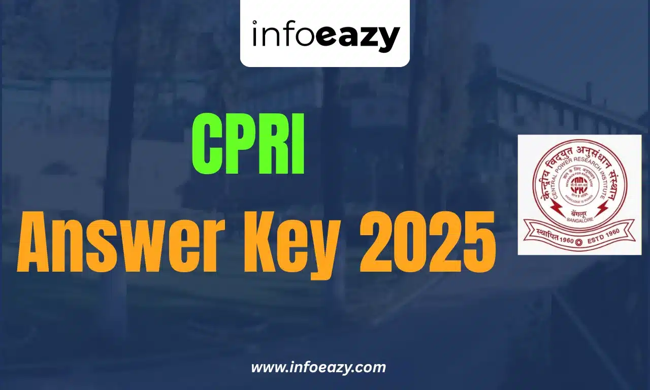 CPRI Answer Key 2025