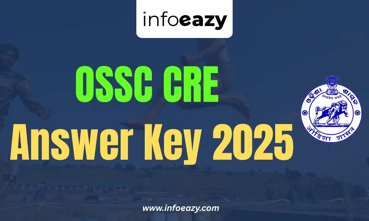OSSC CRE Answer Key 2025