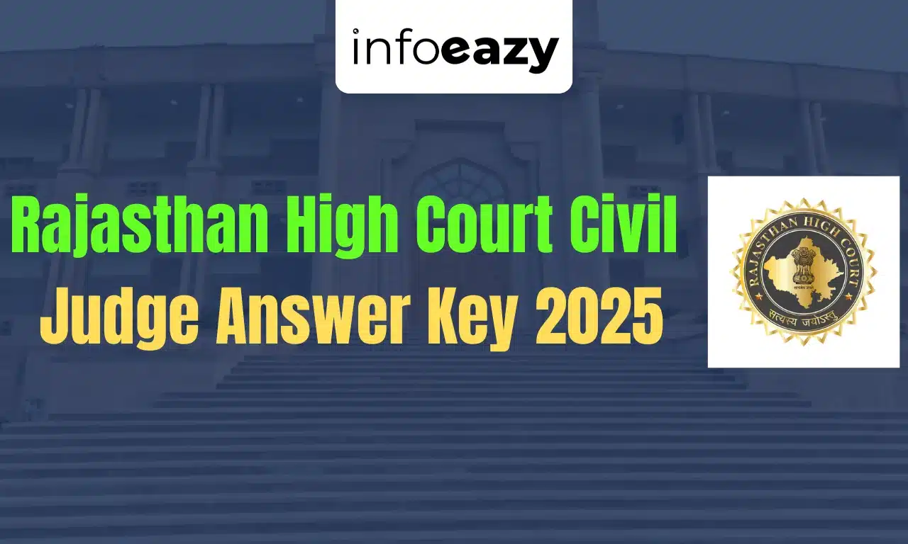 Rajasthan High Court Civil Judge Answer Key 2025