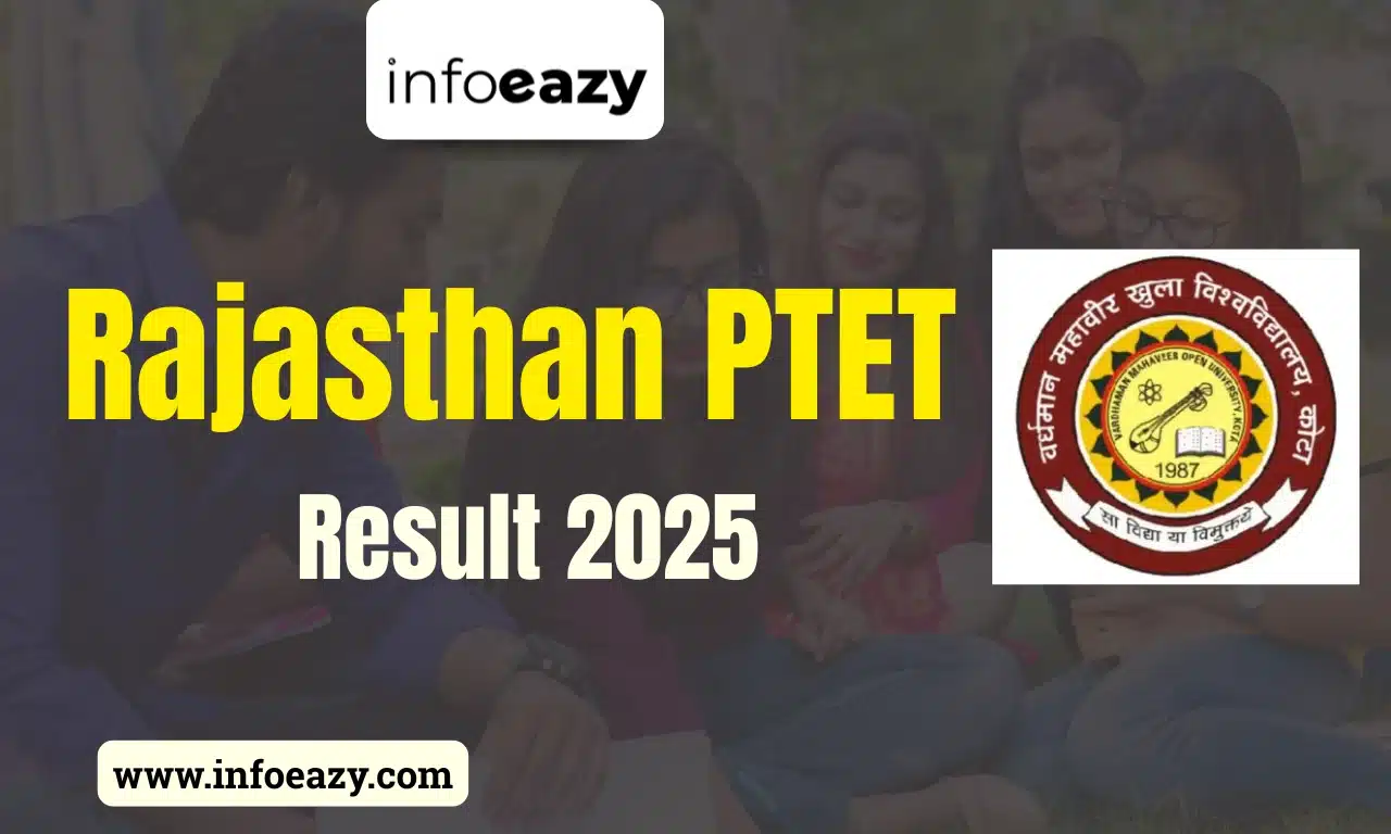 Rajasthan PTET Result 2025