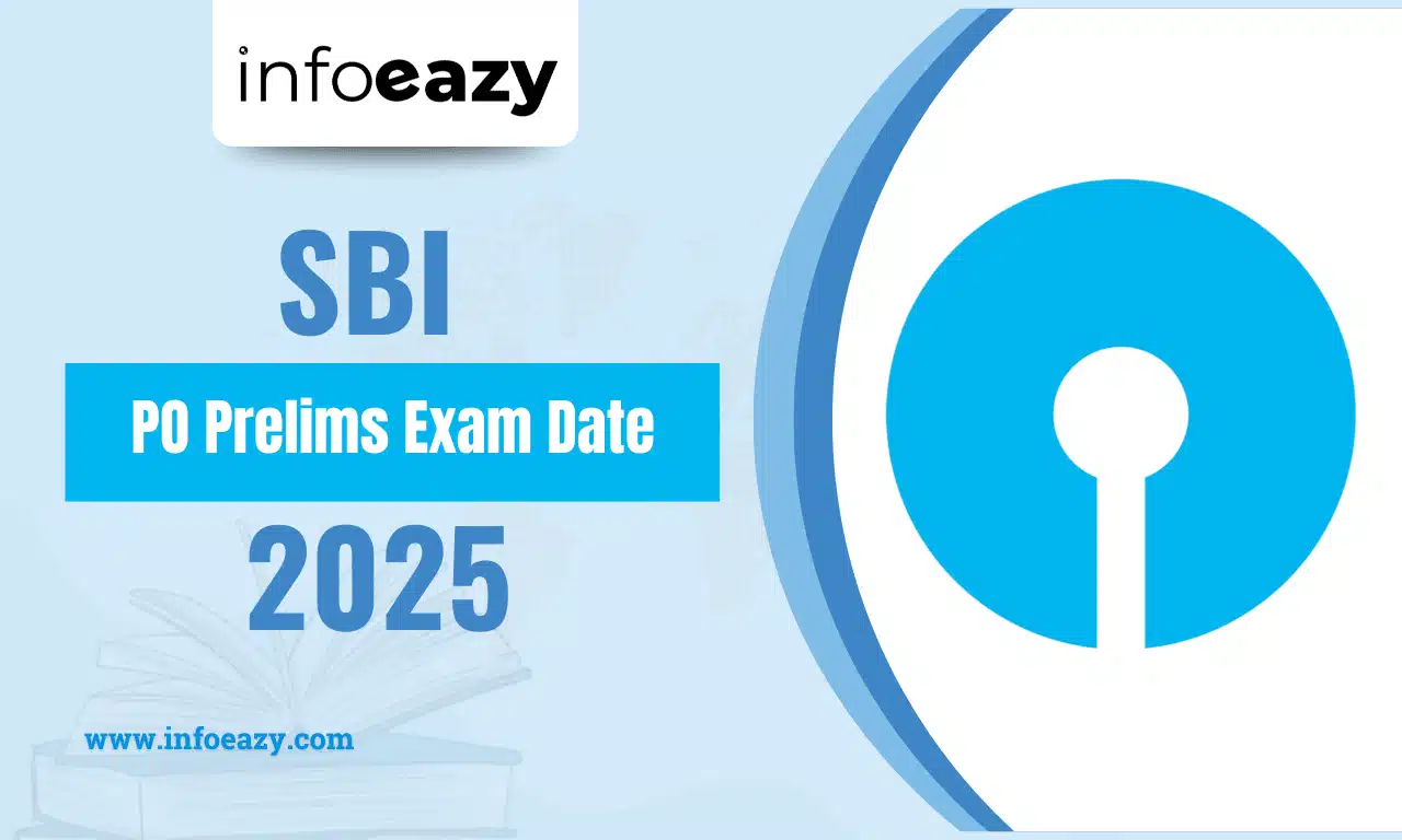 SBI PO Prelims Exam Dates 2025