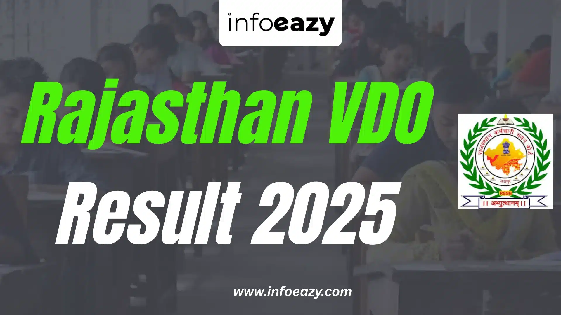 Rajasthan VDO Result 2025